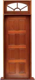 8 panel: double door + sidelight on right