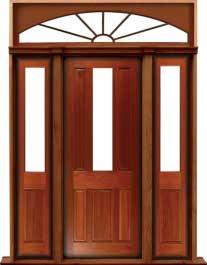 paddington: single door + sidelight on right