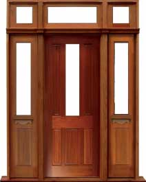 paddington: single door + sidelight on right