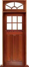 ashgrove: single door + sidelight on right