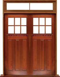 ashgrove: single door + sidelight on right