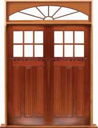 ashgrove: single door + sidelight on right