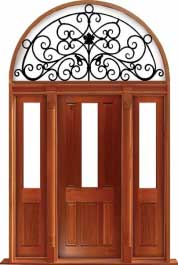 paddington: single door + sidelight on right