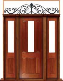 paddington: single door + sidelight on right